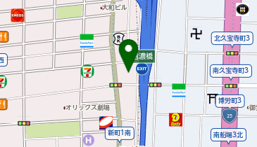 chocoZAP(チョコザップ) 四ツ橋の地図画像