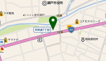 chocoZAP(チョコザップ) 瀬戸市役所前の地図画像