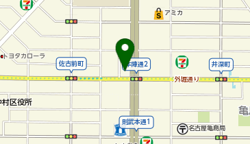 chocoZAP(チョコザップ) 佐古前町の地図画像