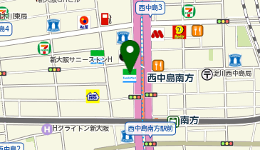 chocoZAP(チョコザップ) 西中島南方の地図画像