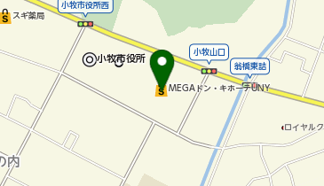 chocoZAP(チョコザップ) MEGAドン・キホーテUNY小牧の地図画像