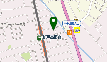 chocoZAP(チョコザップ) 杉戸高野台の地図画像