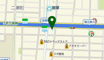 chocoZAP(チョコザップ) 岩塚駅前の地図画像