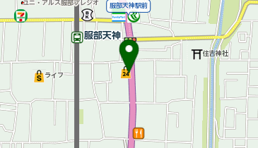 chocoZAP(チョコザップ) 豊中服部南の地図画像