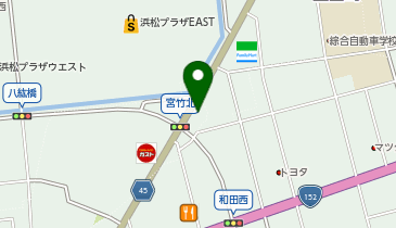 chocoZAP(チョコザップ) 浜松宮竹町の地図画像