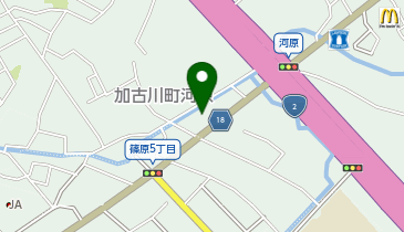 chocoZAP(チョコザップ) 加古川河原の地図画像