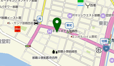 chocoZAP(チョコザップ) 那覇西一丁目の地図画像