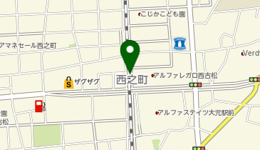chocoZAP(チョコザップ) 岡山大元の地図画像