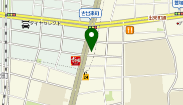 chocoZAP(チョコザップ) 古出来の地図画像