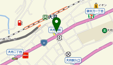 chocoZAP(チョコザップ) 大月の地図画像