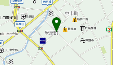 chocoZAP(チョコザップ) 山口米屋町の地図画像