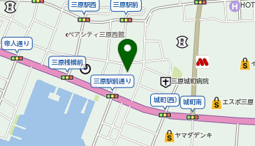 chocoZAP(チョコザップ) 三原城町の地図画像
