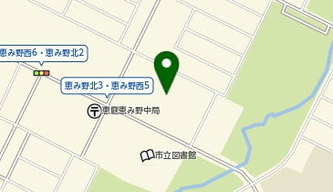 chocoZAP(チョコザップ) 恵庭恵み野の地図画像