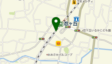 chocoZAP(チョコザップ) 忍ケ丘駅前の地図画像