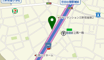 chocoZAP(チョコザップ) 上馬二丁目の地図画像