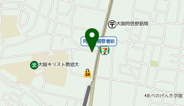 chocoZAP(チョコザップ) 阿倍野丸山通の地図画像