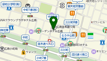 chocoZAP(チョコザップ) 広島並木通の地図画像