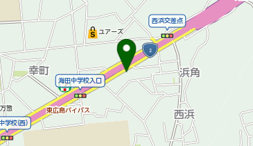 chocoZAP(チョコザップ) 海田西浜の地図画像