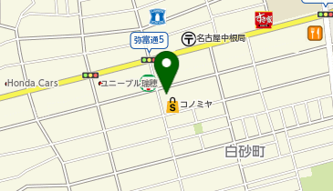 chocoZAP(チョコザップ) 瑞穂白砂の地図画像