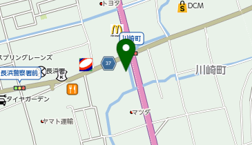 chocoZAP(チョコザップ) 長浜八幡中山の地図画像