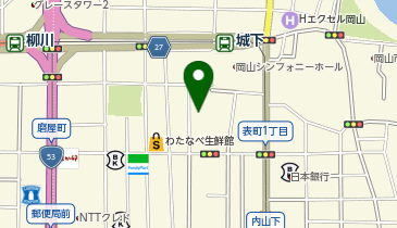 chocoZAP(チョコザップ) 岡山表町の地図画像