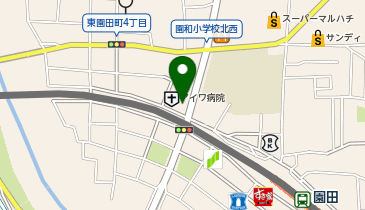 chocoZAP(チョコザップ) 東園田町の地図画像