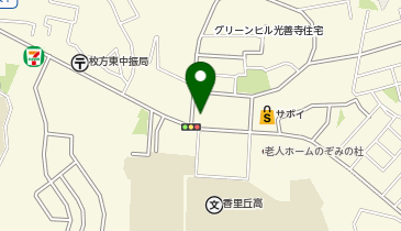 chocoZAP(チョコザップ) 枚方東中振の地図画像
