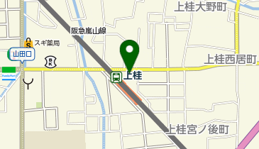 chocoZAP(チョコザップ) 上桂駅前の地図画像