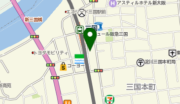 chocoZAP(チョコザップ) 三国南口の地図画像