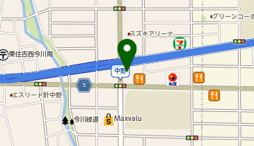 chocoZAP(チョコザップ) 東住吉中野の地図画像