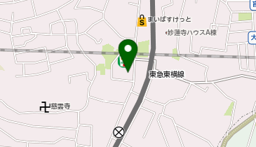 chocoZAP(チョコザップ) 横浜妙蓮寺の地図画像