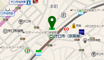 chocoZAP(チョコザップ) 守口市西口の地図画像