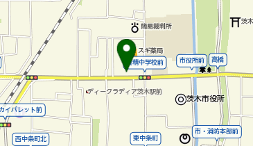 chocoZAP(チョコザップ) 茨木駅前通の地図画像