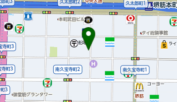 chocoZAP(チョコザップ) 北久宝寺二丁目の地図画像