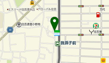 chocoZAP(チョコザップ) 南海我孫子前西の地図画像