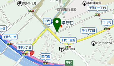 chocoZAP(チョコザップ) 千代県庁口の地図画像