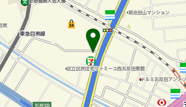 chocoZAP(チョコザップ) 西五反田三丁目の地図画像