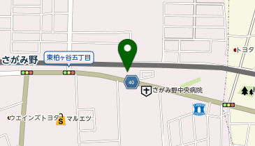 chocoZAP(チョコザップ) さがみ野の地図画像