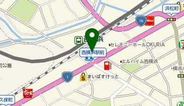 chocoZAP(チョコザップ) 西横浜南口の地図画像