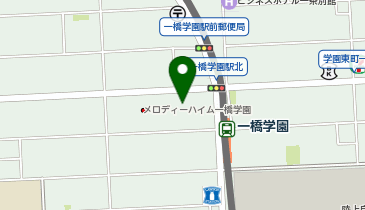 chocoZAP(チョコザップ) 一橋学園の地図画像