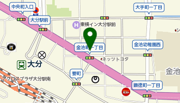 chocoZAP(チョコザップ) 大分金池の地図画像