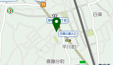 chocoZAP(チョコザップ) 東白楽の地図画像