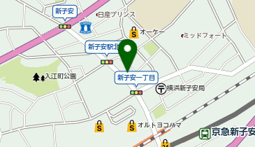 chocoZAP(チョコザップ) 新子安の地図画像