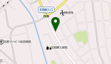 chocoZAP(チョコザップ) 北柏三丁目の地図画像