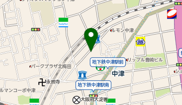 chocoZAP(チョコザップ) 中津一丁目の地図画像