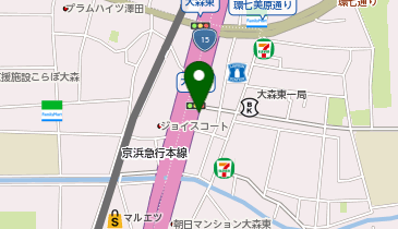 chocoZAP(チョコザップ) 大森東一丁目の地図画像