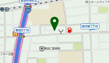 chocoZAP(チョコザップ) 中川春田の地図画像