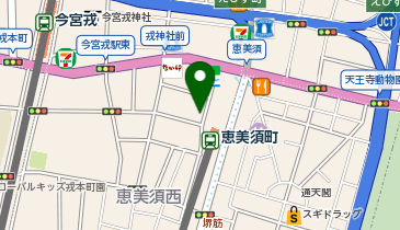 chocoZAP(チョコザップ) 恵美須西二丁目の地図画像