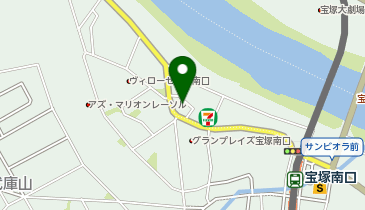 chocoZAP(チョコザップ) 宝塚湯本の地図画像