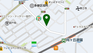 chocoZAP(チョコザップ) 向ケ丘遊園北口の地図画像